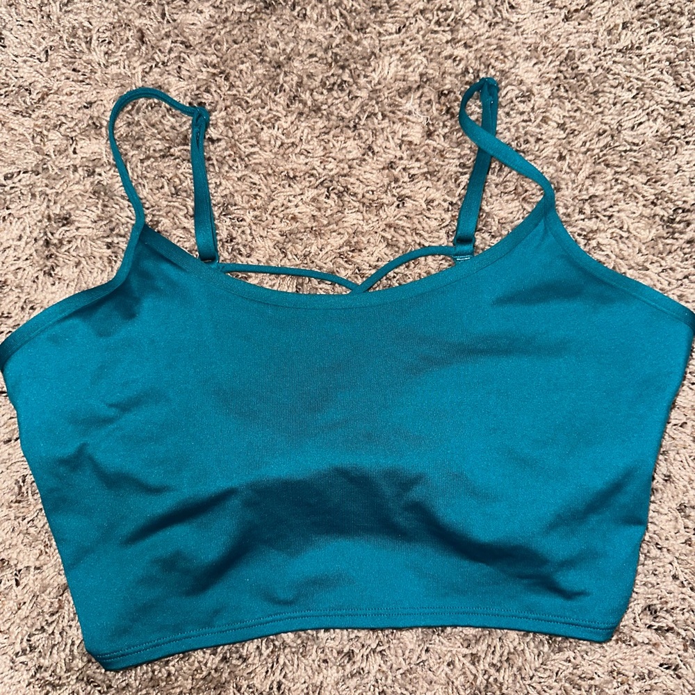 Pink Longline Sports bra